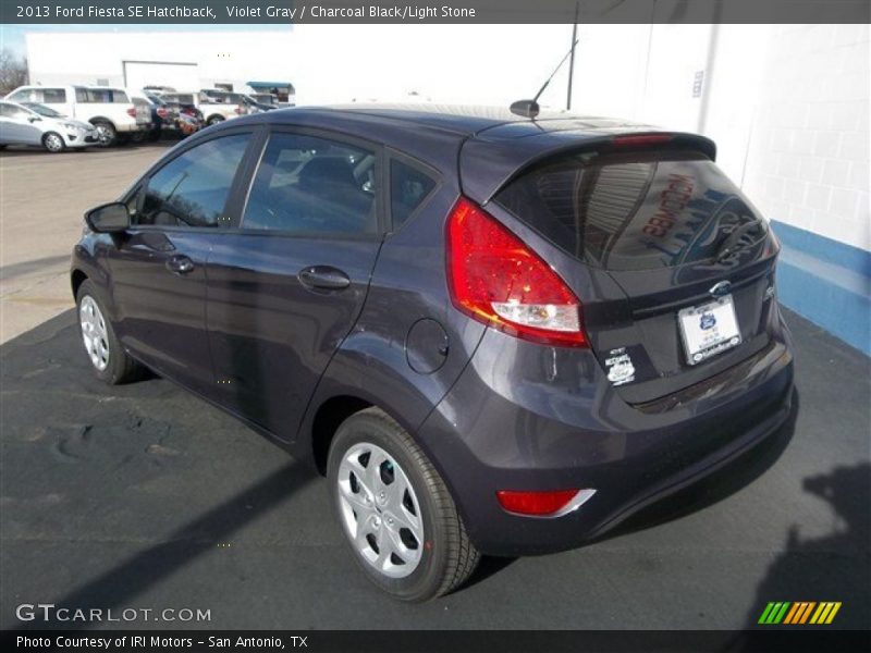 Violet Gray / Charcoal Black/Light Stone 2013 Ford Fiesta SE Hatchback