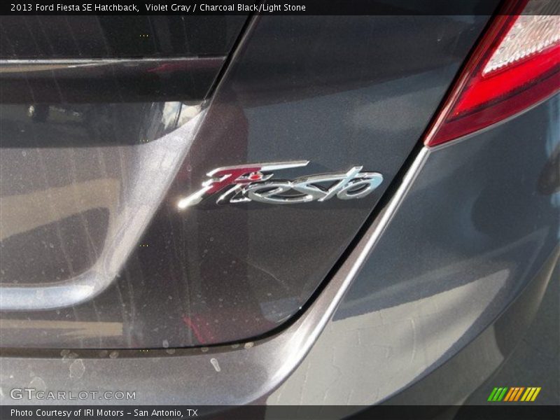 Violet Gray / Charcoal Black/Light Stone 2013 Ford Fiesta SE Hatchback