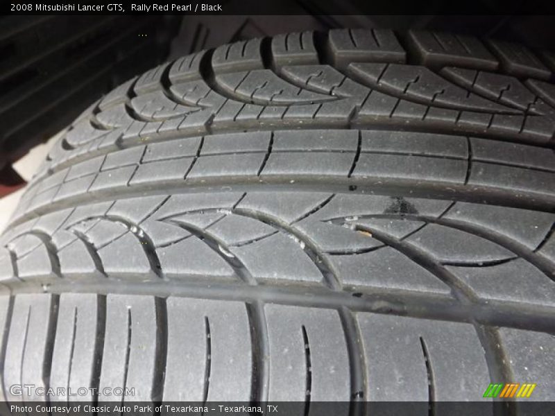 Rally Red Pearl / Black 2008 Mitsubishi Lancer GTS
