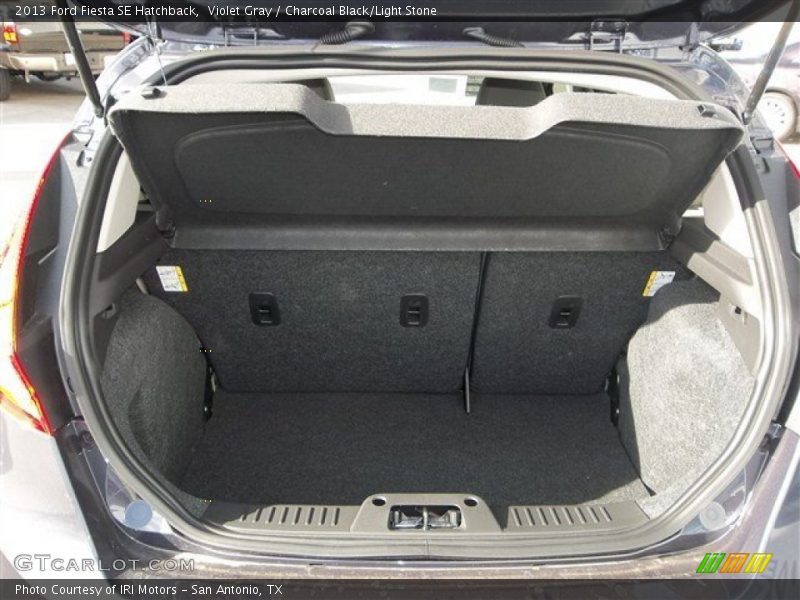 Violet Gray / Charcoal Black/Light Stone 2013 Ford Fiesta SE Hatchback