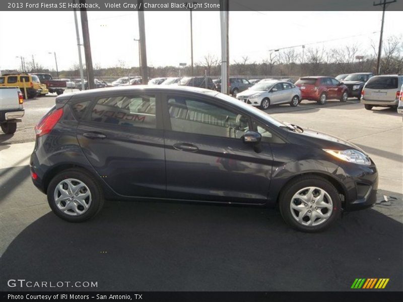 Violet Gray / Charcoal Black/Light Stone 2013 Ford Fiesta SE Hatchback