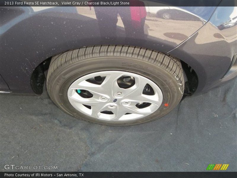 Violet Gray / Charcoal Black/Light Stone 2013 Ford Fiesta SE Hatchback