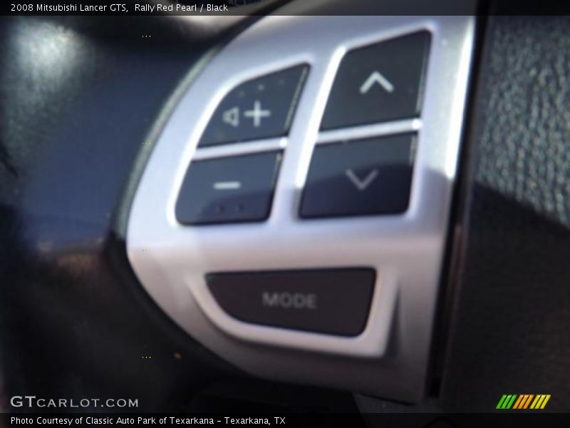 Rally Red Pearl / Black 2008 Mitsubishi Lancer GTS