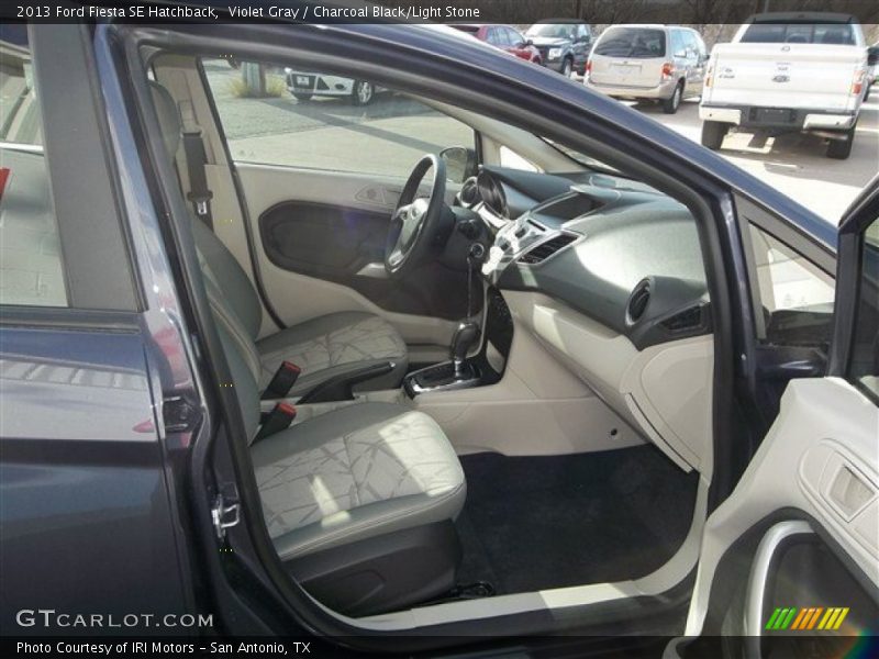 Violet Gray / Charcoal Black/Light Stone 2013 Ford Fiesta SE Hatchback
