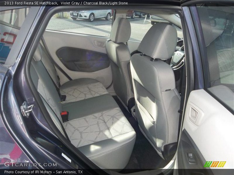 Violet Gray / Charcoal Black/Light Stone 2013 Ford Fiesta SE Hatchback
