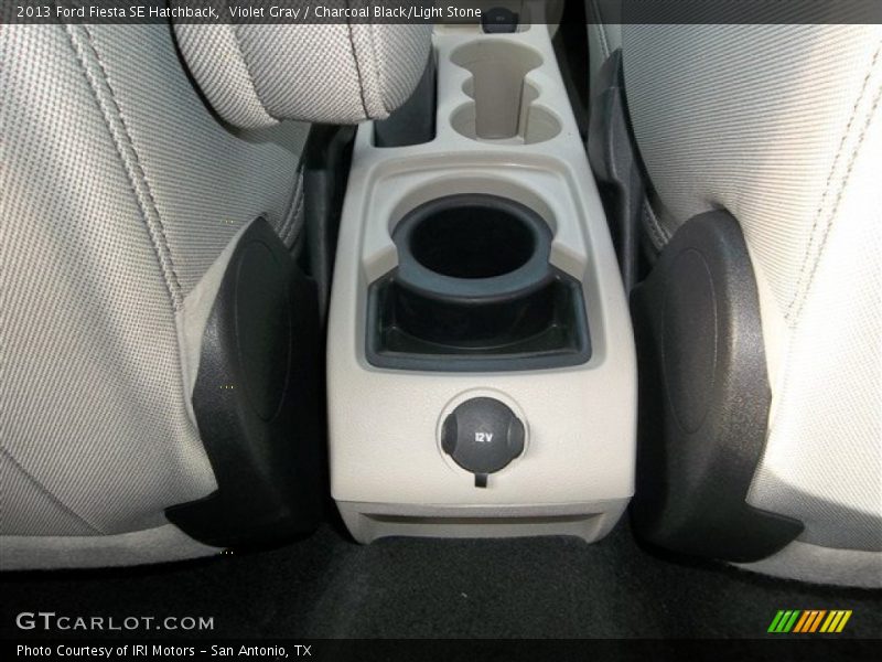 Violet Gray / Charcoal Black/Light Stone 2013 Ford Fiesta SE Hatchback