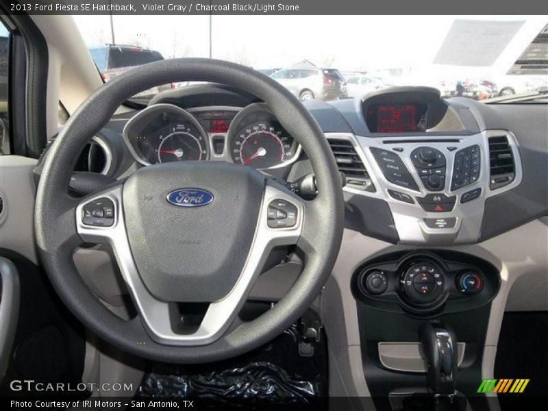 Violet Gray / Charcoal Black/Light Stone 2013 Ford Fiesta SE Hatchback