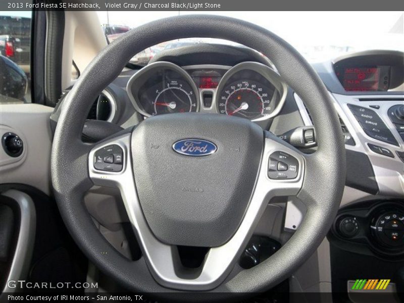 Violet Gray / Charcoal Black/Light Stone 2013 Ford Fiesta SE Hatchback
