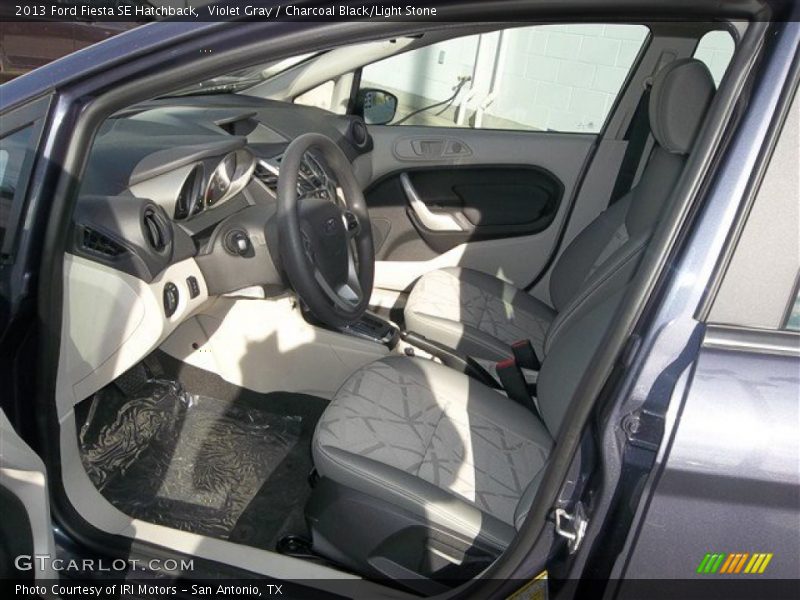 Violet Gray / Charcoal Black/Light Stone 2013 Ford Fiesta SE Hatchback