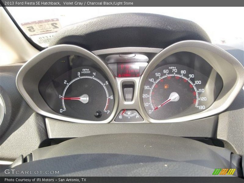 Violet Gray / Charcoal Black/Light Stone 2013 Ford Fiesta SE Hatchback