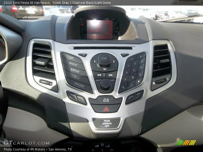 Violet Gray / Charcoal Black/Light Stone 2013 Ford Fiesta SE Hatchback