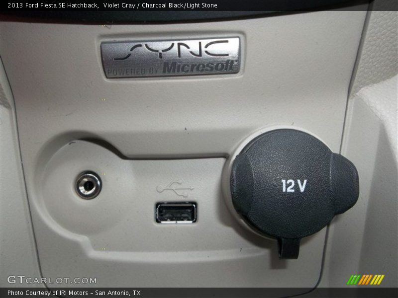 Violet Gray / Charcoal Black/Light Stone 2013 Ford Fiesta SE Hatchback