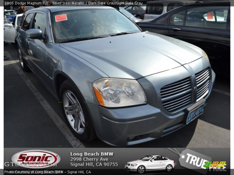 Silver Steel Metallic / Dark Slate Gray/Light Slate Gray 2006 Dodge Magnum R/T