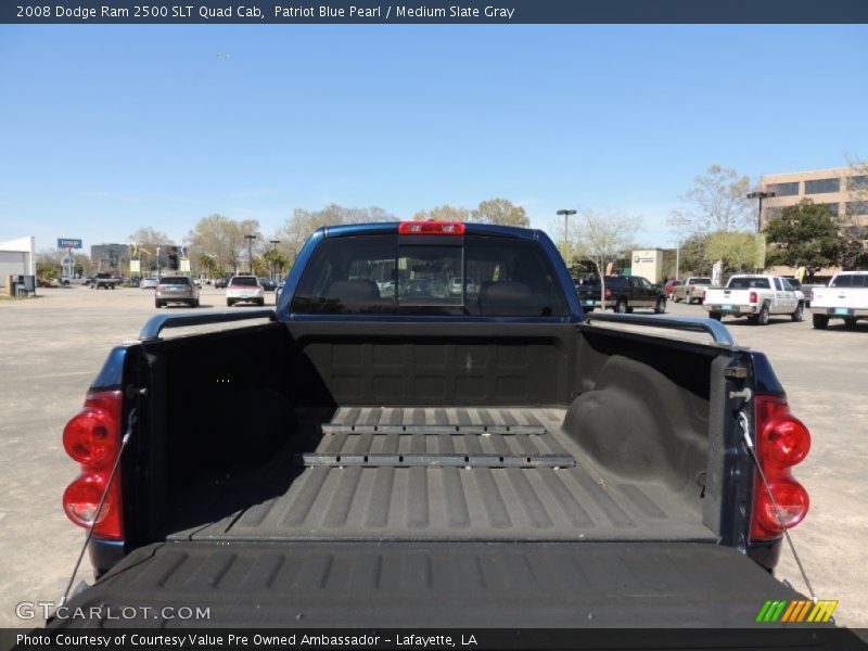 Patriot Blue Pearl / Medium Slate Gray 2008 Dodge Ram 2500 SLT Quad Cab