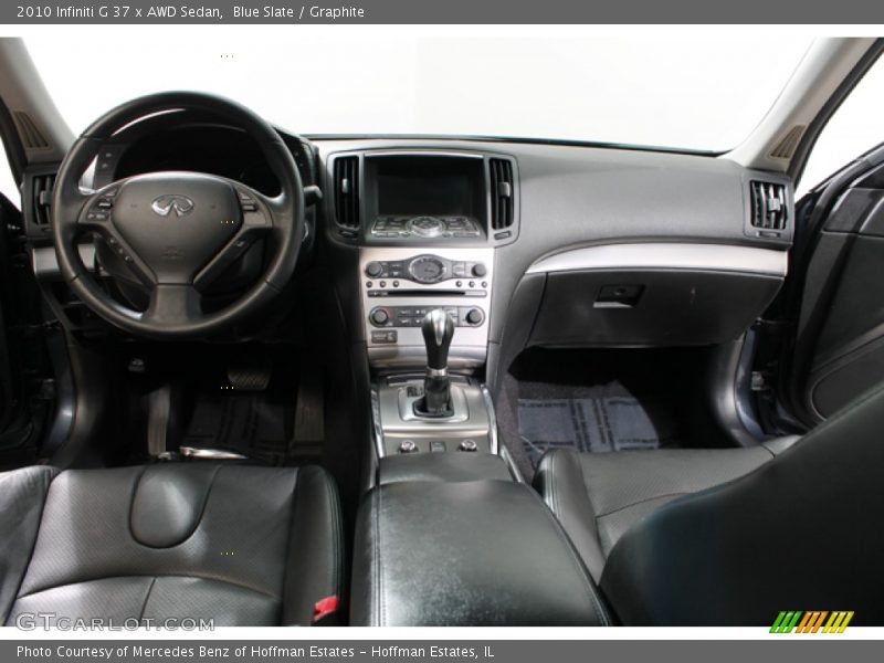 Dashboard of 2010 G 37 x AWD Sedan