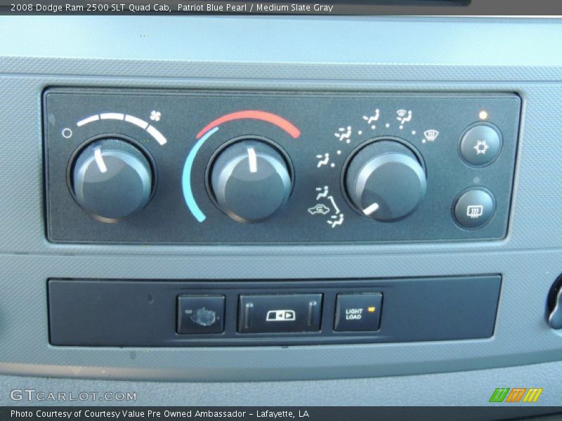 Patriot Blue Pearl / Medium Slate Gray 2008 Dodge Ram 2500 SLT Quad Cab