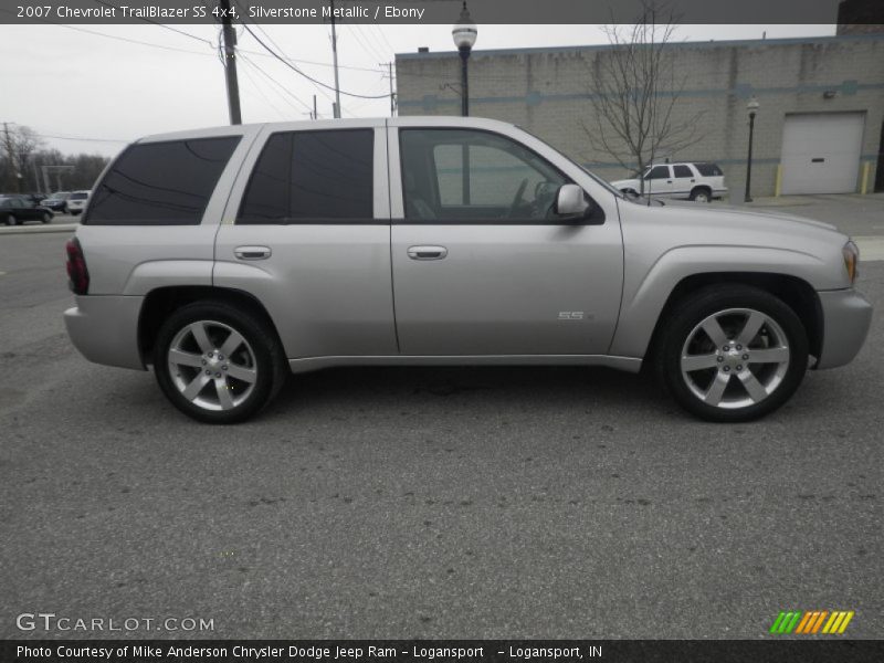 Silverstone Metallic / Ebony 2007 Chevrolet TrailBlazer SS 4x4