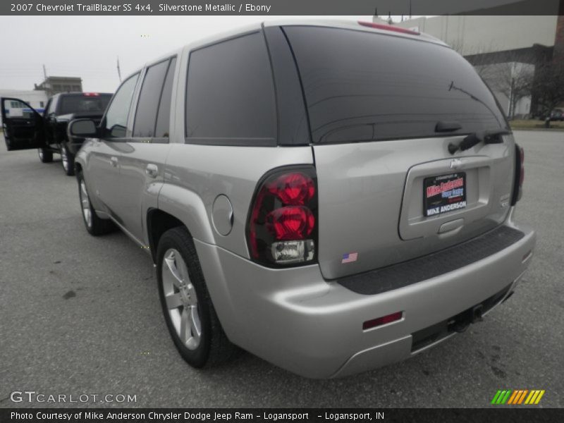 Silverstone Metallic / Ebony 2007 Chevrolet TrailBlazer SS 4x4