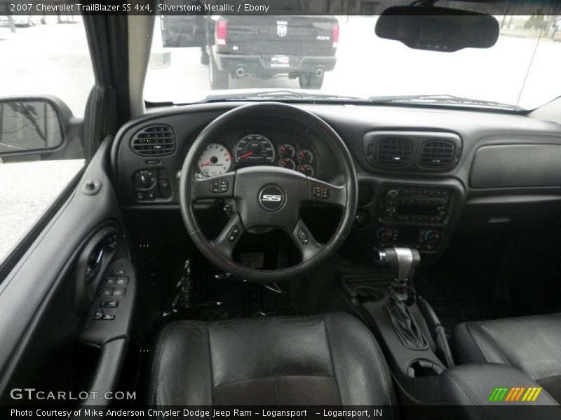 Silverstone Metallic / Ebony 2007 Chevrolet TrailBlazer SS 4x4