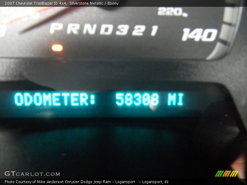 Silverstone Metallic / Ebony 2007 Chevrolet TrailBlazer SS 4x4