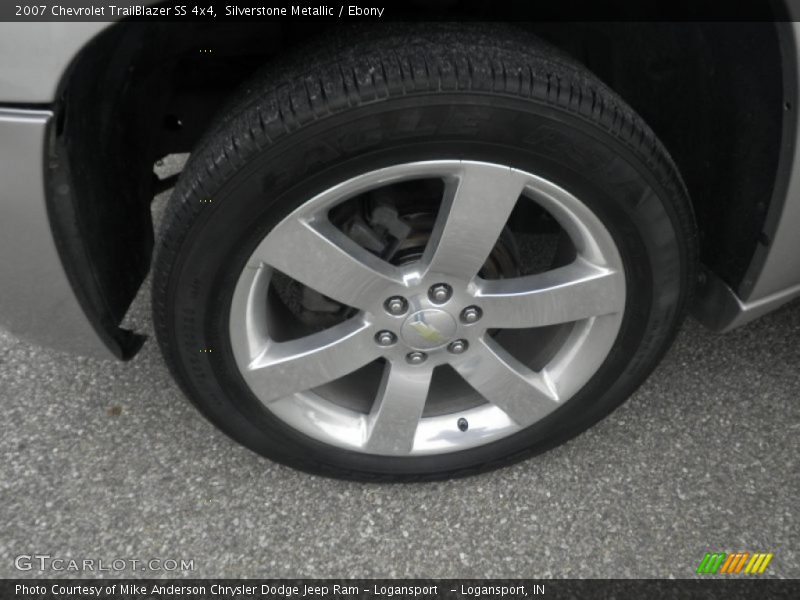 Silverstone Metallic / Ebony 2007 Chevrolet TrailBlazer SS 4x4