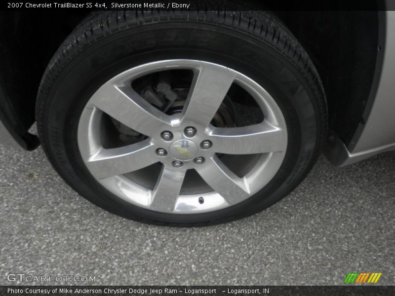 Silverstone Metallic / Ebony 2007 Chevrolet TrailBlazer SS 4x4
