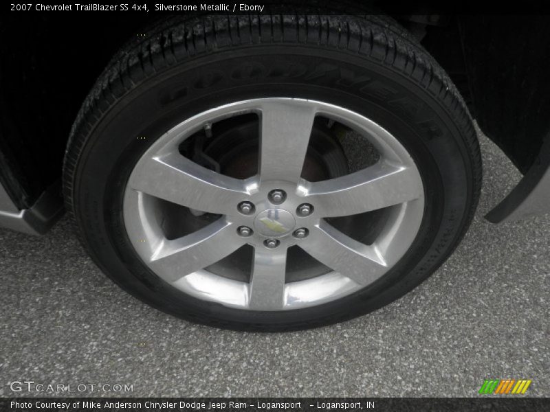 Silverstone Metallic / Ebony 2007 Chevrolet TrailBlazer SS 4x4