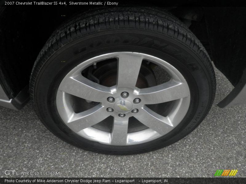 Silverstone Metallic / Ebony 2007 Chevrolet TrailBlazer SS 4x4