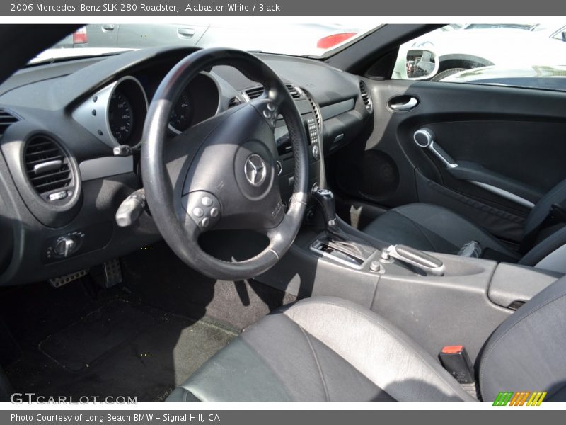Alabaster White / Black 2006 Mercedes-Benz SLK 280 Roadster