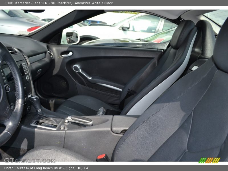 Alabaster White / Black 2006 Mercedes-Benz SLK 280 Roadster