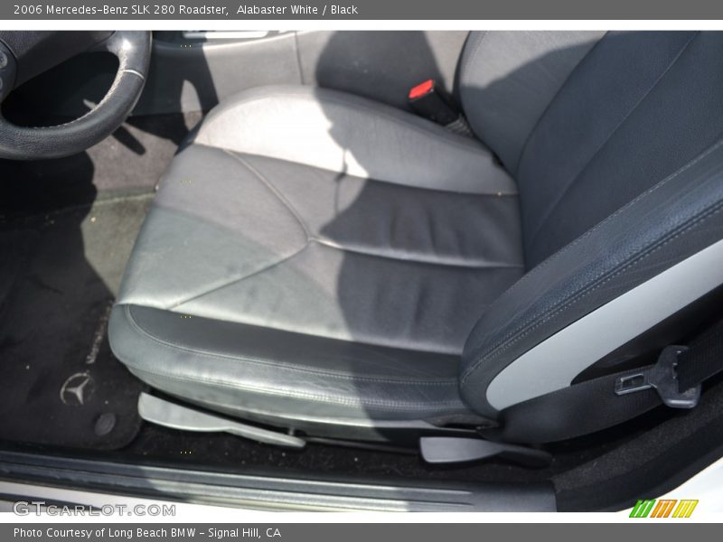 Alabaster White / Black 2006 Mercedes-Benz SLK 280 Roadster
