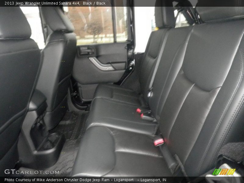 Black / Black 2013 Jeep Wrangler Unlimited Sahara 4x4