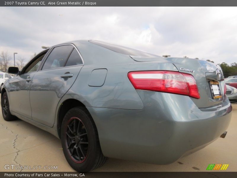 Aloe Green Metallic / Bisque 2007 Toyota Camry CE