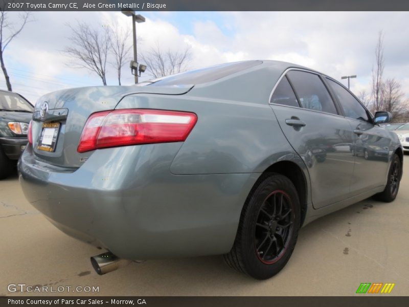 Aloe Green Metallic / Bisque 2007 Toyota Camry CE