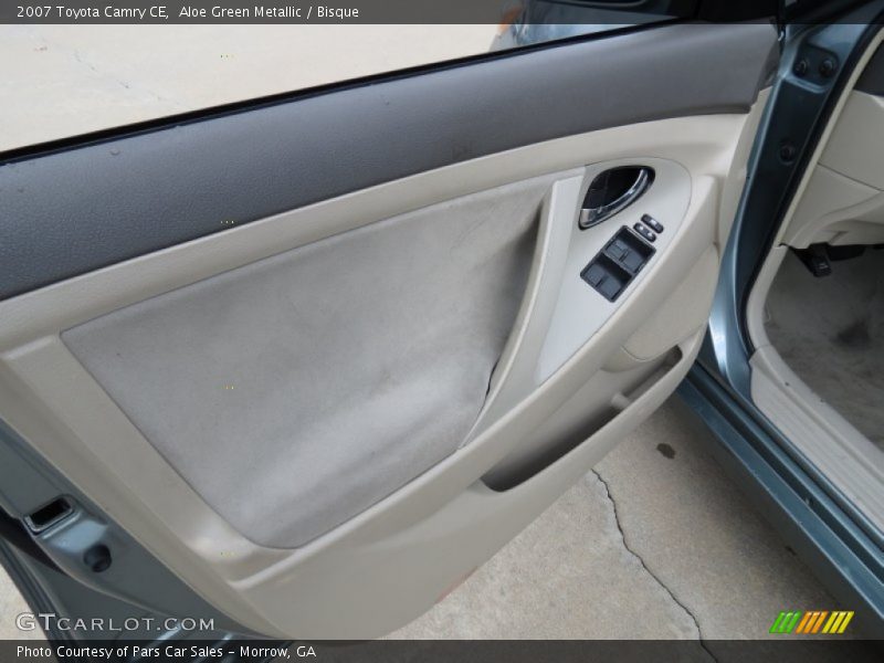 Aloe Green Metallic / Bisque 2007 Toyota Camry CE