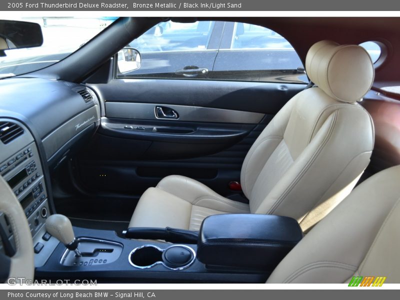  2005 Thunderbird Deluxe Roadster Black Ink/Light Sand Interior