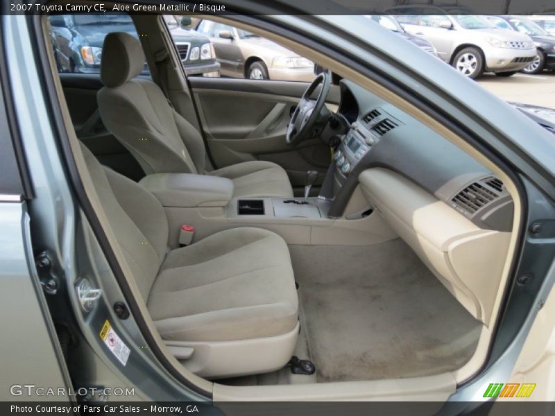 Aloe Green Metallic / Bisque 2007 Toyota Camry CE