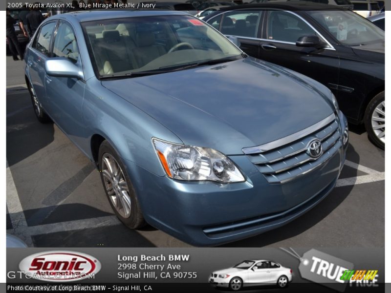 Blue Mirage Metallic / Ivory 2005 Toyota Avalon XL