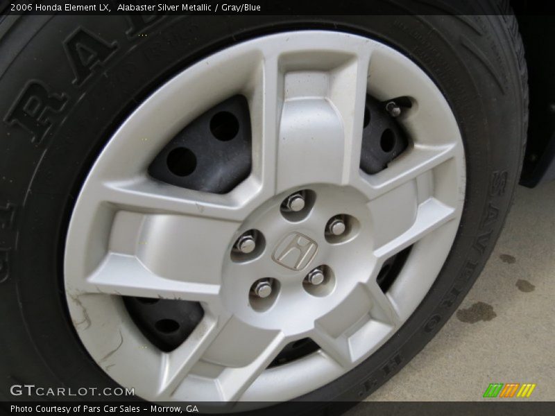 Alabaster Silver Metallic / Gray/Blue 2006 Honda Element LX