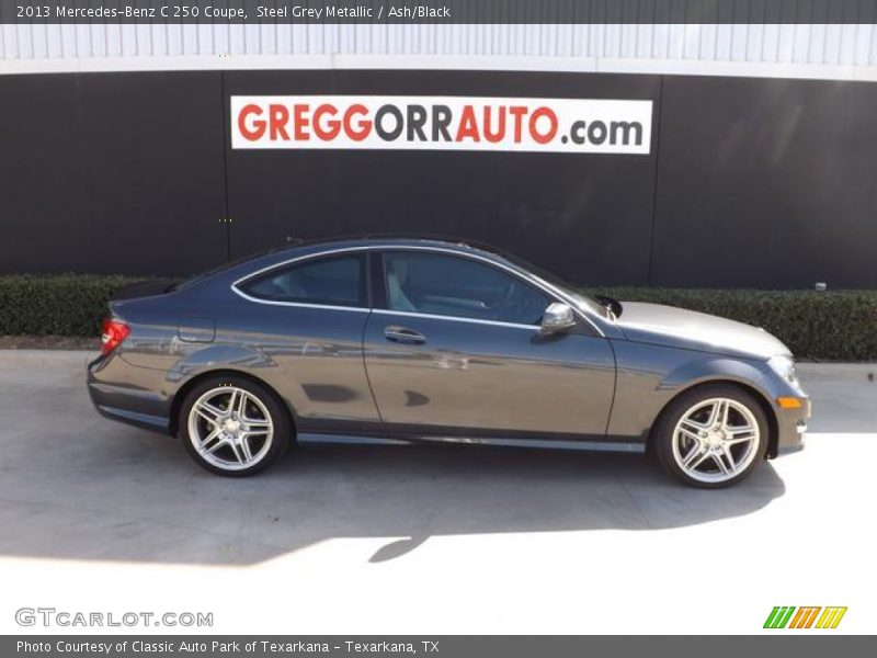 Steel Grey Metallic / Ash/Black 2013 Mercedes-Benz C 250 Coupe