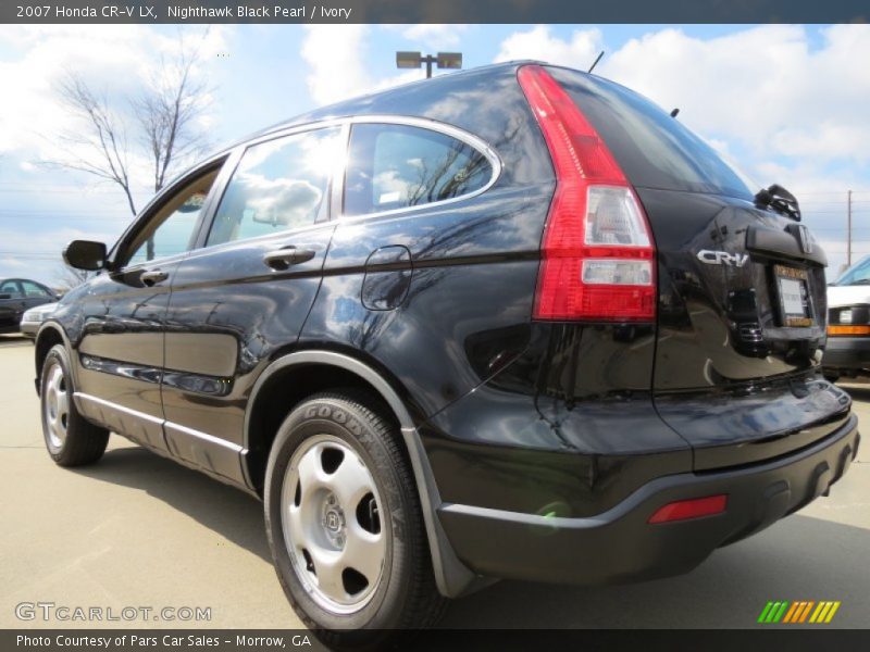 Nighthawk Black Pearl / Ivory 2007 Honda CR-V LX