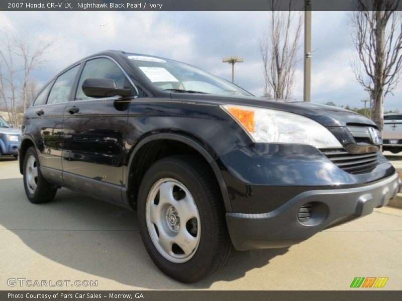 Nighthawk Black Pearl / Ivory 2007 Honda CR-V LX