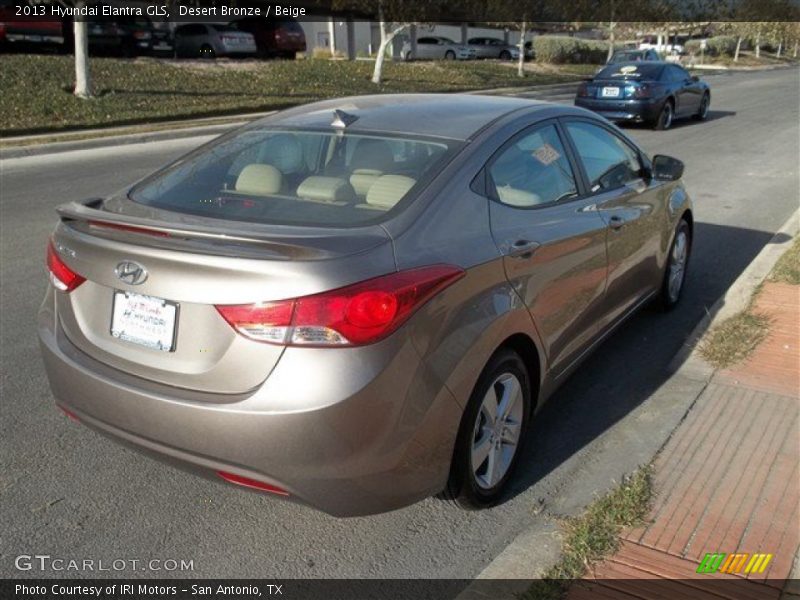 Desert Bronze / Beige 2013 Hyundai Elantra GLS