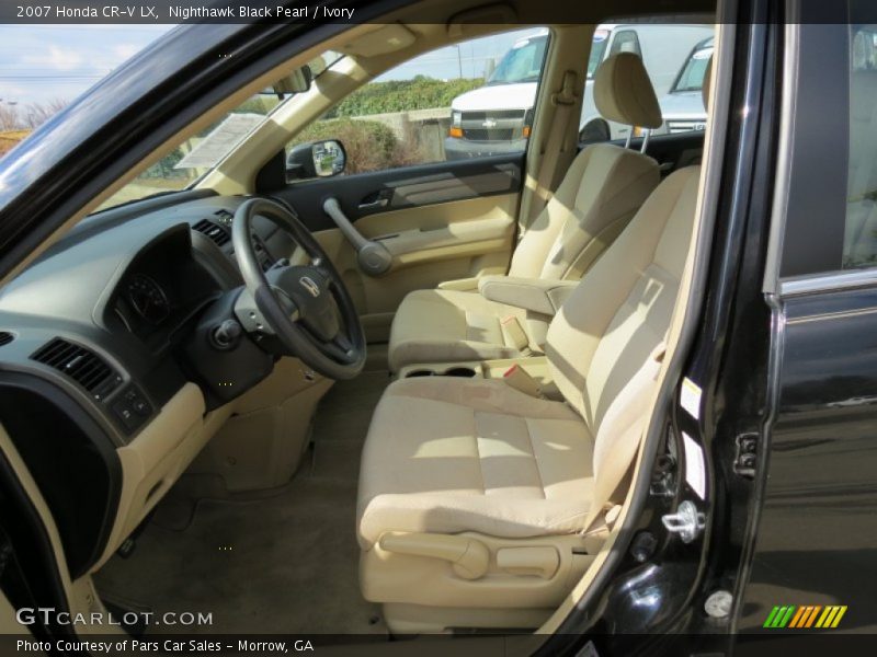 Front Seat of 2007 CR-V LX