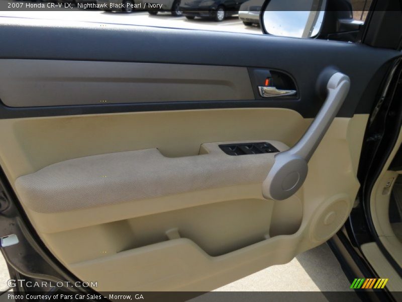 Nighthawk Black Pearl / Ivory 2007 Honda CR-V LX