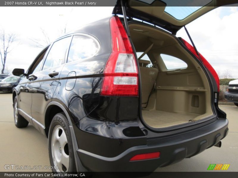 Nighthawk Black Pearl / Ivory 2007 Honda CR-V LX