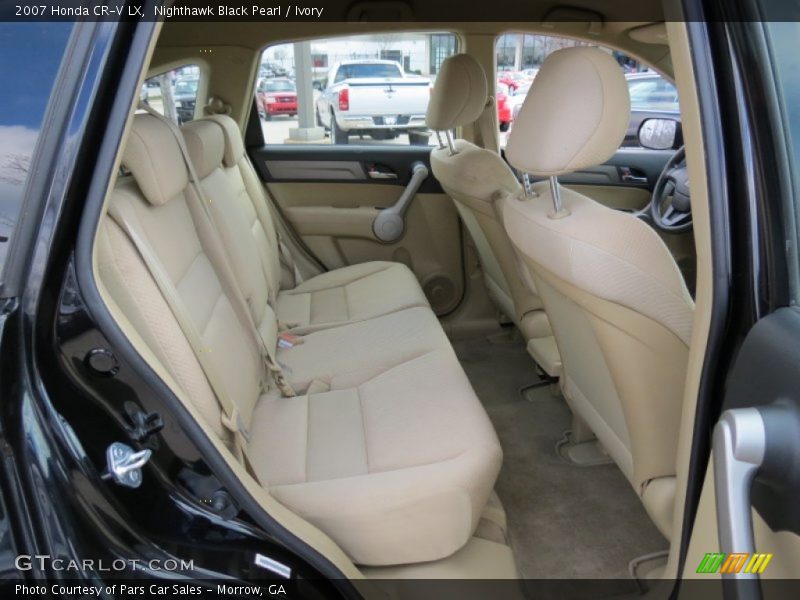 Nighthawk Black Pearl / Ivory 2007 Honda CR-V LX
