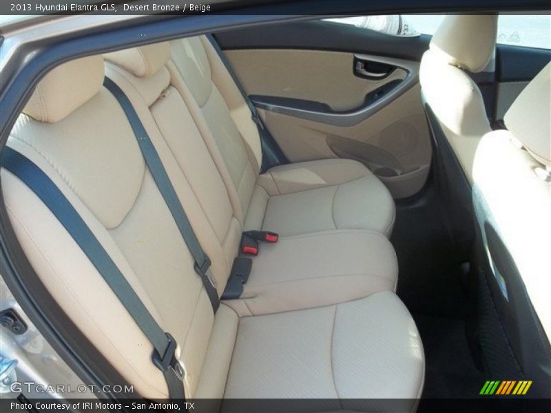 Desert Bronze / Beige 2013 Hyundai Elantra GLS