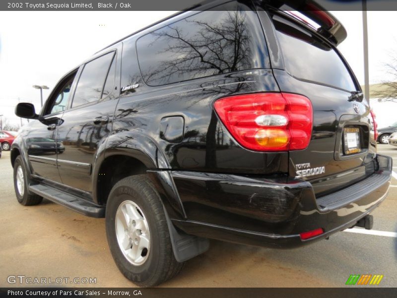 Black / Oak 2002 Toyota Sequoia Limited