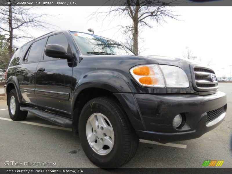 Black / Oak 2002 Toyota Sequoia Limited